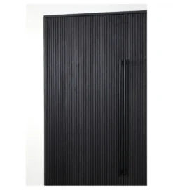 Komoda wysoka ABAGE 180 cm czarna*L&L