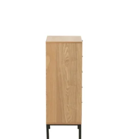 Komoda wysoka BASONOT 100 cm naturalna*J-Line Sale