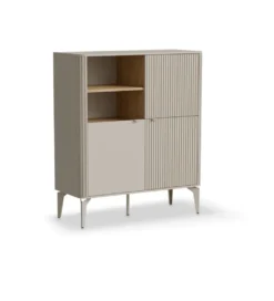 Komoda wysoka BELUCI 116 cm kaszmir*Halmar New