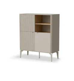 Komoda wysoka BELUCI 116 cm kaszmir*Halmar New