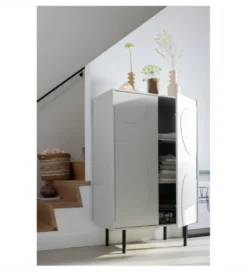 Komoda wysoka CADIZ 135 cm drewno sosny mist*WOOOD Hot