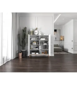 Komoda wysoka ELPIS 112 cm biała*Polski Design ML Online