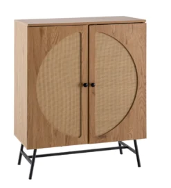 Komoda wysoka FONTA 80 cm w optyce dębu*WOHNLING, GERMANY Sale