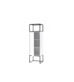 Komoda wysoka LILLE 50 cm biała*MCA Hot