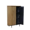 Komoda wysoka LUSAN 115 cm drewno teak*LF-Design Online