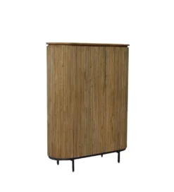Komoda wysoka LUSAN 115 cm drewno teak*LF-Design Online