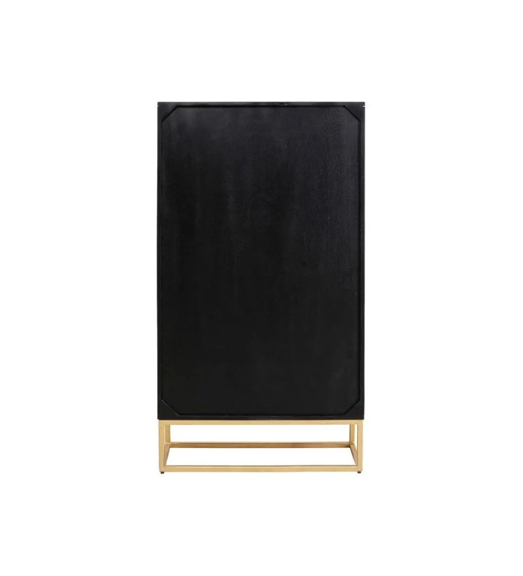Komoda wysoka Madeira 76 cm Dark*KARE