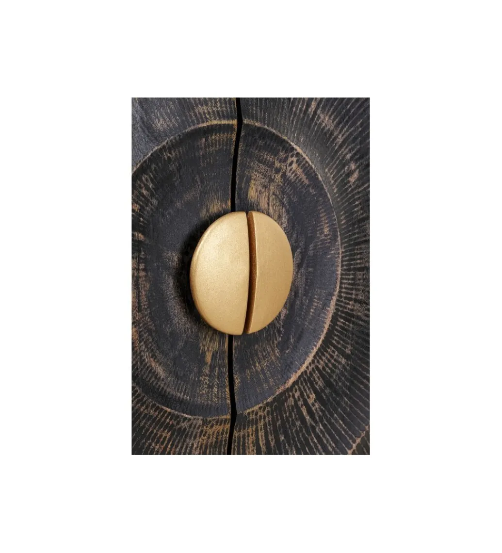 Komoda wysoka Madeira 76 cm Dark*KARE