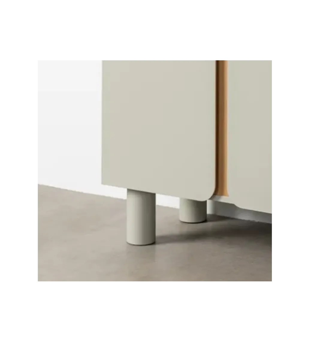 Komoda wysoka MALTA 137 cm taupe*Zona-Design Discount
