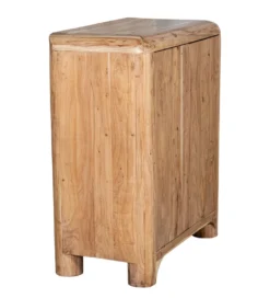 Komoda wysoka OHALDA 100 cm drewno akacja*Exclusivas Best