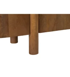 Komoda wysoka SALANO 150 cm drewno mango naturalna*LF-Design Clearance