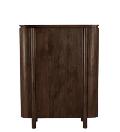 Komoda wysoka SALANO 150 cm drewno mango brązowa*LF-Design Discount