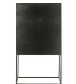 Komoda wysoka Shanil 90 cm drewno czarna*J-Line Hot