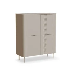 Komoda wysoka TIRANTE 120 cm kaszmir*Halmar