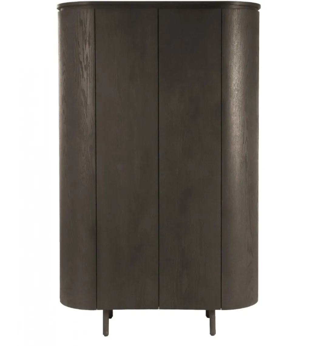 Komoda wysoka TOBAGO 180 cm czarna*LF-Design