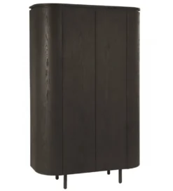 Komoda wysoka TOBAGO 180 cm czarna*LF-Design