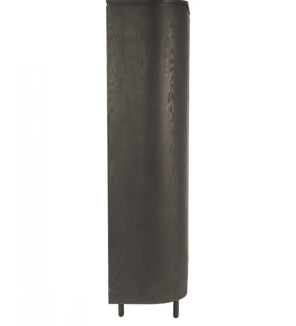 Komoda wysoka TOBAGO 180 cm czarna*LF-Design