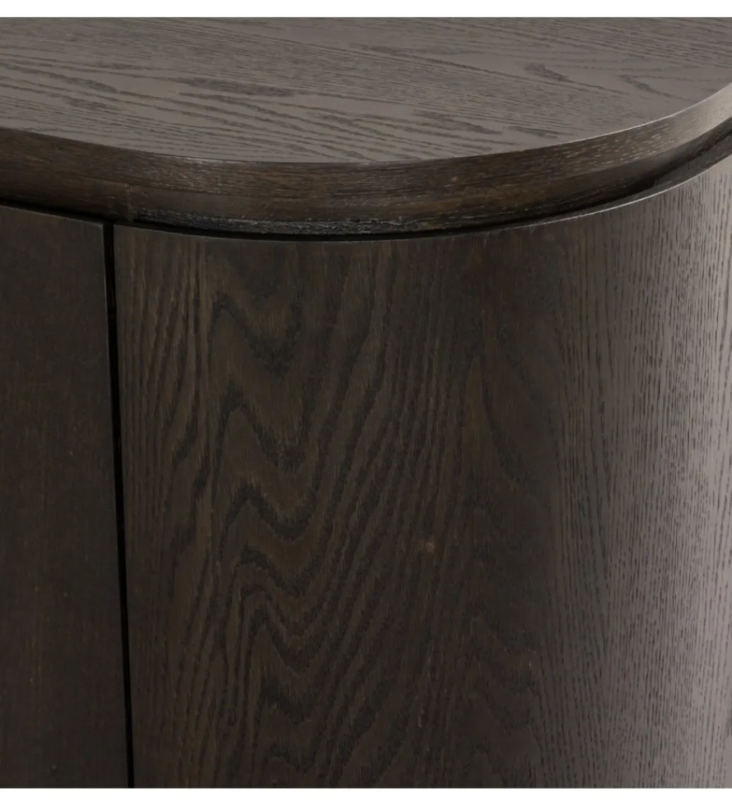 Komoda wysoka TOBAGO 180 cm czarna*LF-Design