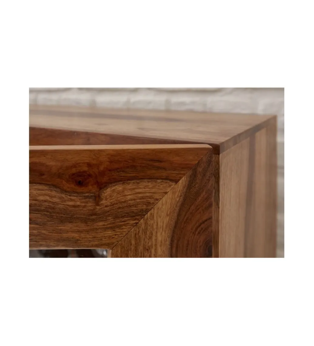 Komoda wysoka ZAMBEZI Amazonas 140 cm drewno sheesham*Invicta Interior - przedsprzedaż Outlet
