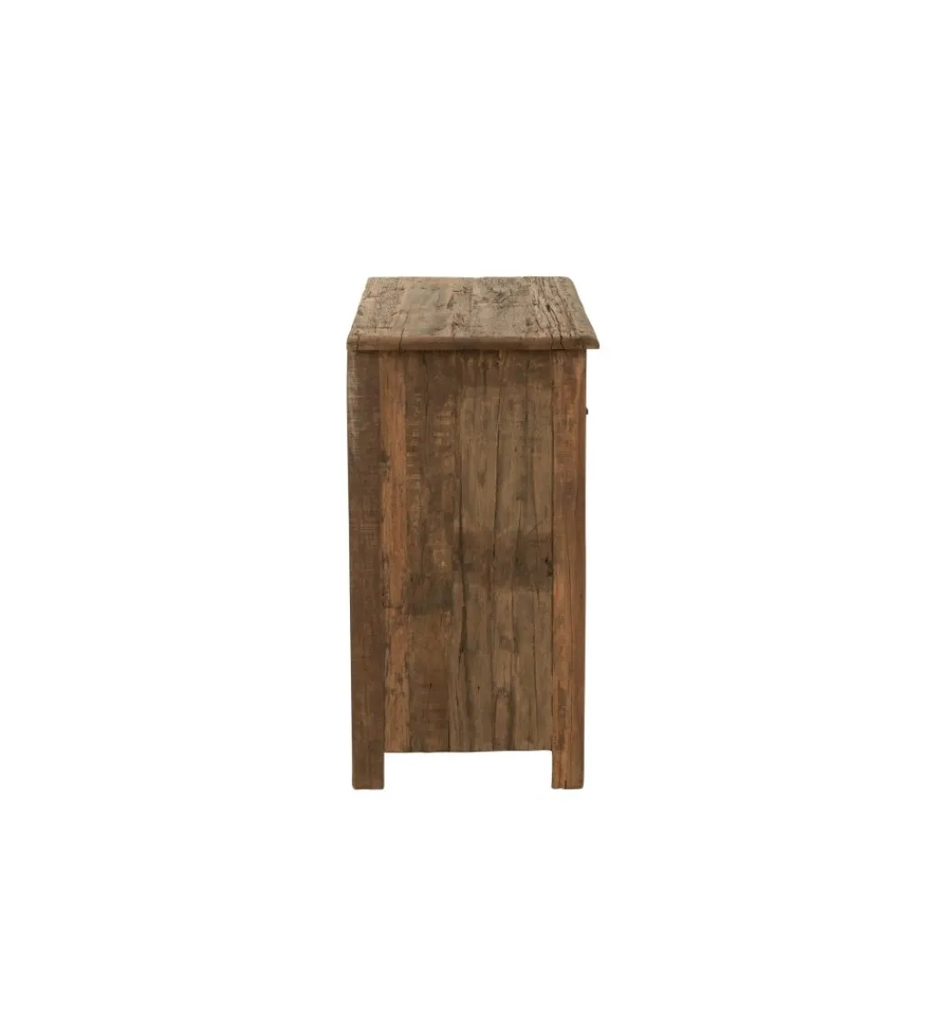 Komoda ZUWENA 100 cm brązowa*J-Line