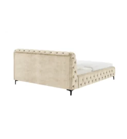 Łóżko MODERN BAROCK 180 x 200 cm welwet champagne*Invicta Interior - przedsprzedaż Sale