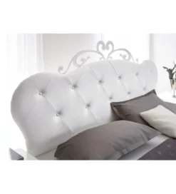 Łóżko NIVEA 160 Cm x 200 Cm białe*MCA Linia Włoska Outlet