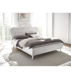 Łóżko NIVEA 160 Cm x 200 Cm białe*MCA Linia Włoska Outlet
