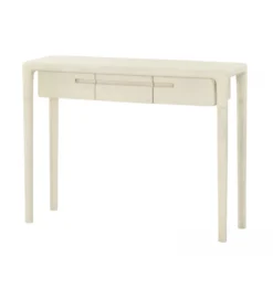 Konsola ARES 100 cm drewno mango biała*Imeri Online