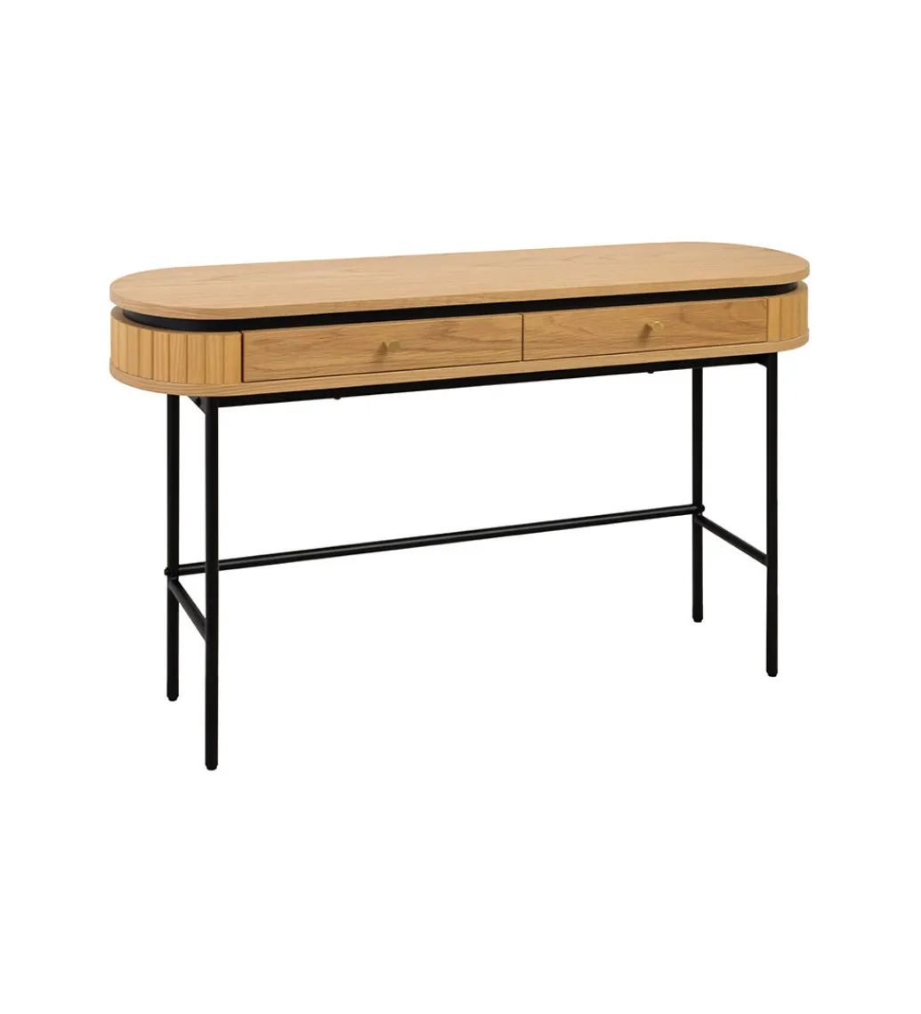 Konsola ATELIER 120 cm w kolorze dębu*Invicta Interior Clearance