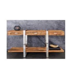 Konsola Barracuda 140 cm drewno teak*Invicta Interior Online