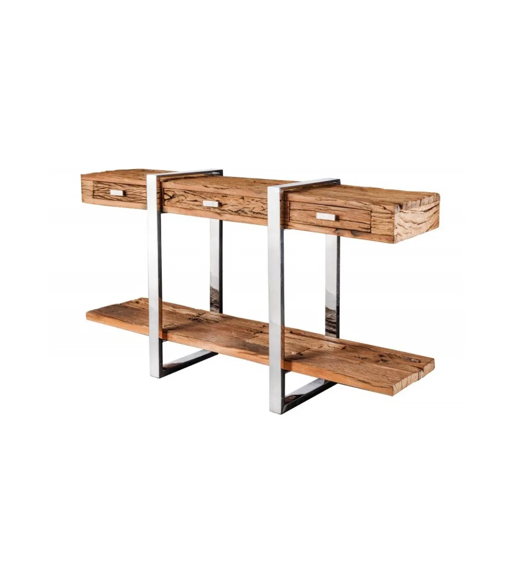 Konsola Barracuda 140 cm drewno teak*Invicta Interior Online