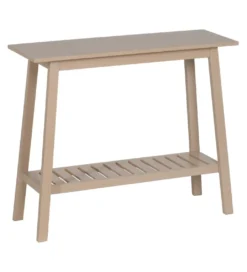 Konsola BATAN 90 cm drewno sosna kremowy*Zona-Design Online