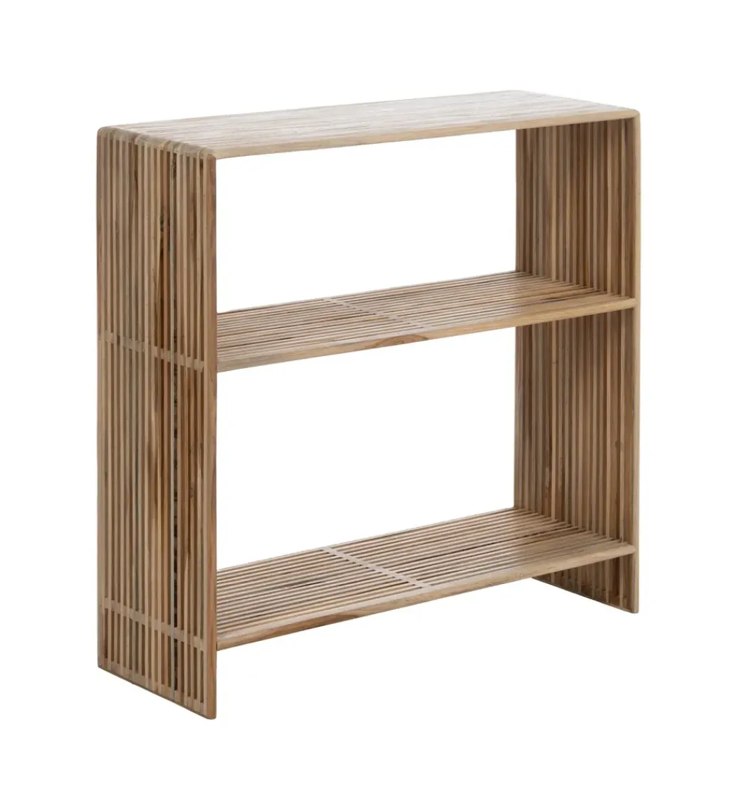Konsola BELLAMONTE 85 cm drewno teak naturalna*Zona-Design Sale