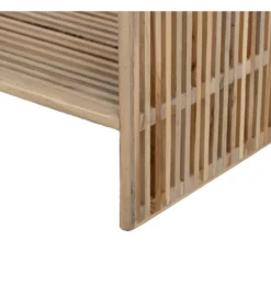 Konsola BELLAMONTE 85 cm drewno teak naturalna*Zona-Design Sale