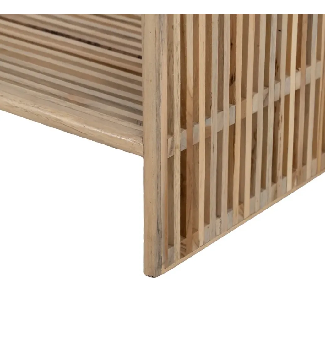 Konsola BELLAMONTE 85 cm drewno teak naturalna*Zona-Design Sale