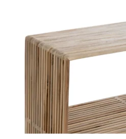 Konsola BELLAMONTE 85 cm drewno teak naturalna*Zona-Design Sale