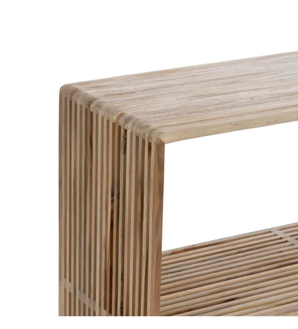 Konsola BELLAMONTE 85 cm drewno teak naturalna*Zona-Design Sale