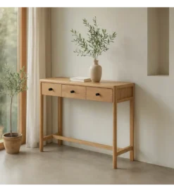Konsola BERGI 90 cm drewno mango naturalna*Zona-Design Sale