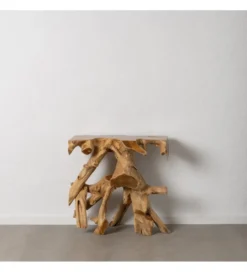 Konsola BESTARMA 80 cm drewno teak*DENZO Best