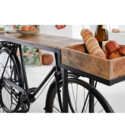 Konsola BICYCLE 195 cm drewno mango*Invicta Interior Best