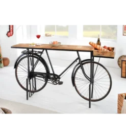 Konsola BICYCLE 195 cm drewno mango*Invicta Interior Best