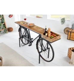 Konsola BICYCLE 195 cm drewno mango*Invicta Interior Best