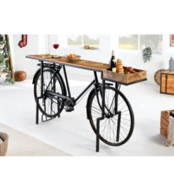 Konsola BICYCLE 195 cm drewno mango*Invicta Interior Best