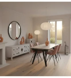 Konsola DECAPE 63 cm przecierana biel*Exclusivas Best