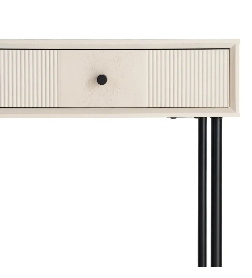 Konsola ENTARADA 90 cm kremowa*Zona-Design Best