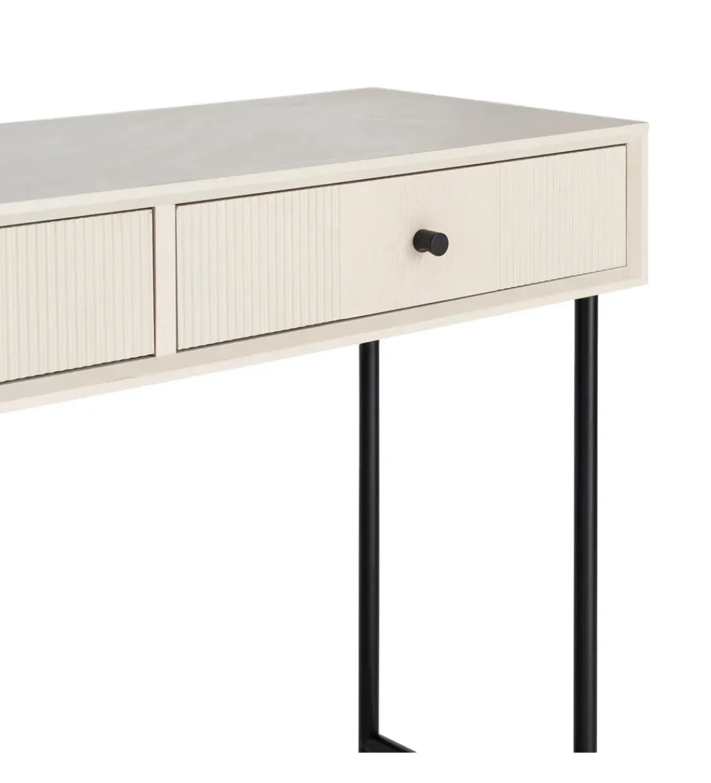 Konsola ENTARADA 90 cm kremowa*Zona-Design Best