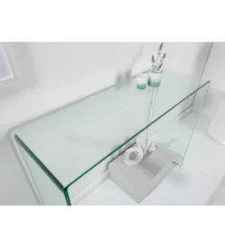 Konsola Fantome 100 cm szklana*Invicta Interior