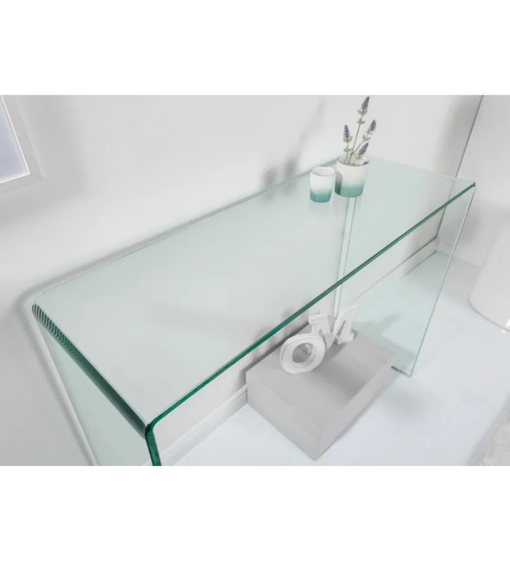 Konsola Fantome 100 cm szklana*Invicta Interior