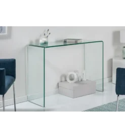 Konsola Fantome 100 cm szklana*Invicta Interior