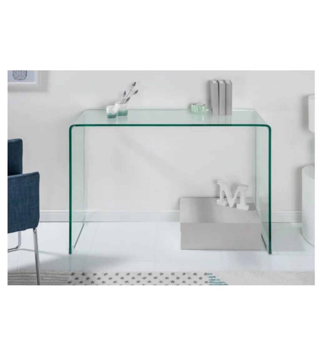 Konsola Fantome 100 cm szklana*Invicta Interior